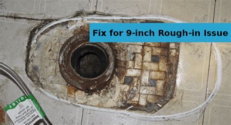 9 inch rough in toilet|9in rough end toilet.